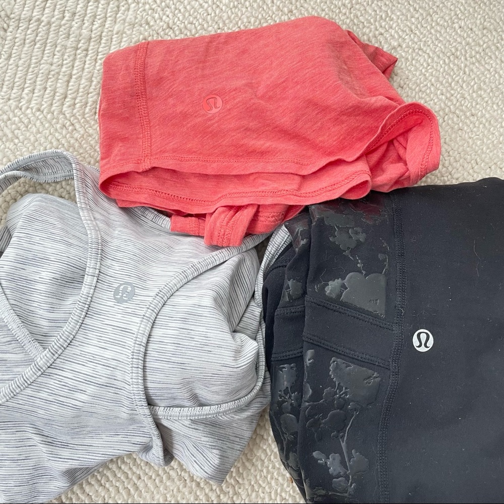 SOLD——LULULEMON BUNDLE OF THREE ITEMS